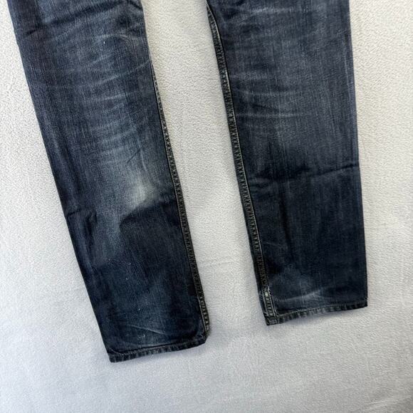 Diesel jeans men's 32x34 Fit 34x33 Blue Belther Regular Slim Tapered Vintage y2k - Picture 11 of 14